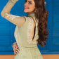 AJFC-75 | Asim Jofa Basant Collection 2022 | Unstitched Embroidered Organza Suit