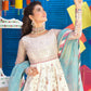 AJFC-76 | Asim Jofa Basant Collection 2022 | Unstitched Embroidered Organza Suit