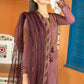 AJFC-71 | Asim Jofa Basant Collection 2022 | Unstitched Embroidered Organza Suit