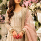 KF-01  MINAIL | Qalamkar Khaab Festive Formal Collection 2022 | Luxury Embroidered Unstitched Chiffon Suits
