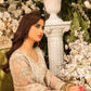 KF-01  MINAIL | Qalamkar Khaab Festive Formal Collection 2022 | Luxury Embroidered Unstitched Chiffon Suits