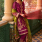 KF-06  AARMISH | Qalamkar Khaab Festive Formal Collection 2022 | Luxury Embroidered Unstitched Chiffon Suits