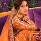 KF-05 RUMAISA | Qalamkar Khaab Festive Formal Collection 2022 | Luxury Embroidered Unstitched Chiffon Suits