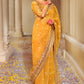 KF-02 INAYAH | Qalamkar Khaab Festive Formal Collection 2022 | Luxury Embroidered Unstitched Chiffon Suits