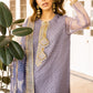 CELESTIAL JEWEL-4PC ORGANZA EMBROIDERED SUIT| Cross Stitch 2023