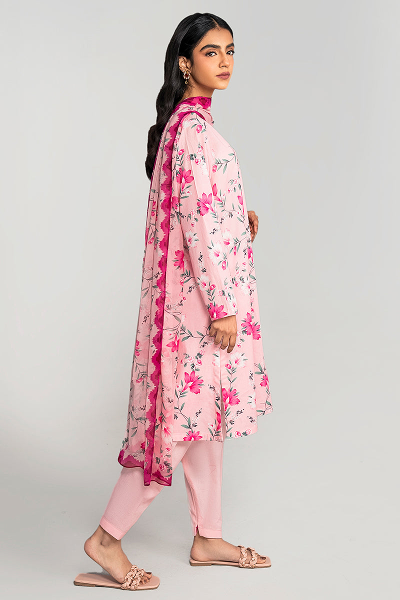 CANDY BLOSSOM-3PC PRINTED LAWN SUIT| Cross Stitch 2023