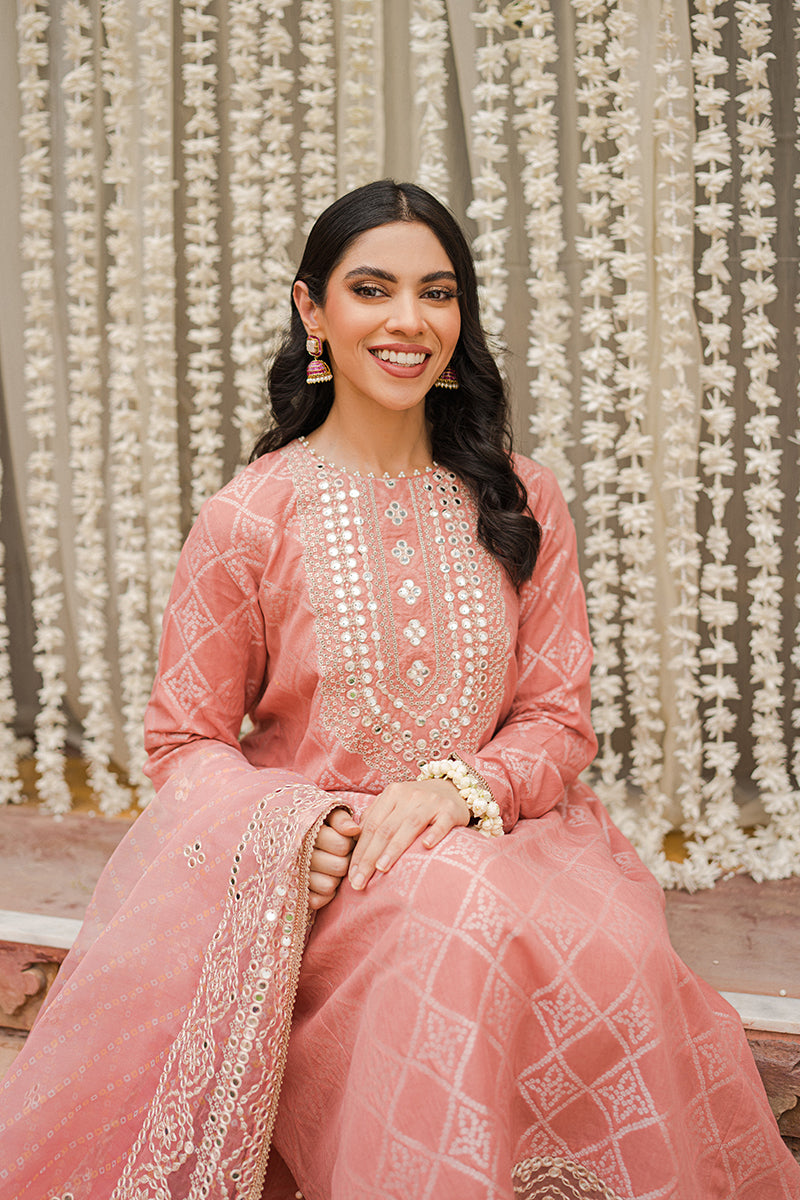 GUL-E MARJAAN-3PC |  Cross Stitch The Bride Tribe Wedding Festive Collection 2022 | Unstitched Embroidered Jacquard Suits