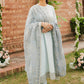 AAB-E HAYAAT-3PC |  Cross Stitch The Bride Tribe Wedding Festive Collection 2022 | Unstitched Embroidered Jacquard Suits