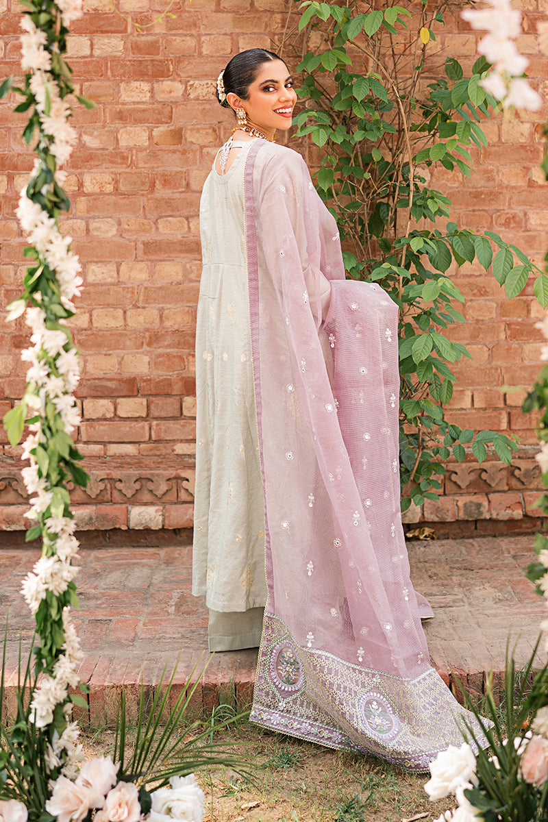 BARG-E KHAAM-3PC |  Cross Stitch The Bride Tribe Wedding Festive Collection 2022 | Unstitched Embroidered Jacquard Suits