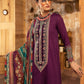 MPT 1208 A | Maria B MPrints Winter Collection 2021 | Unstitched Embroidered Khaddar Suits