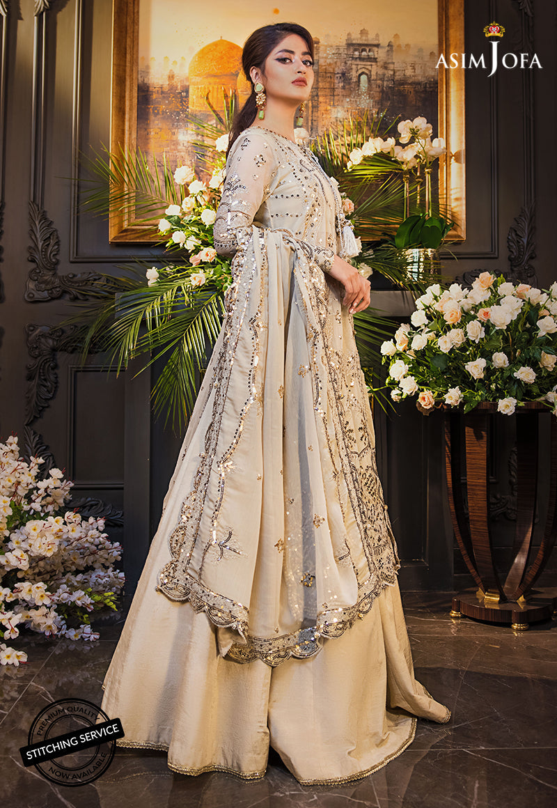 AJSE-04 | Asim Jofa Jaan-e-Adaa Sajal Edit Collection 2022 | Unstitched Embroidered Suits