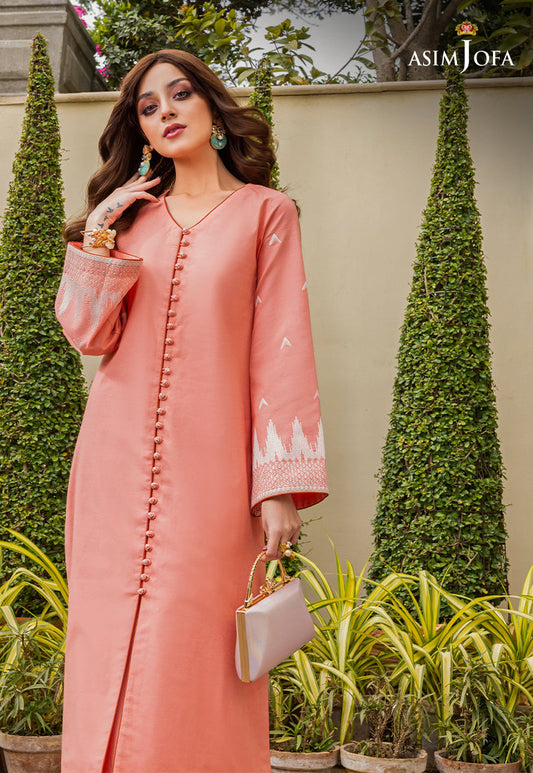 AJPE-45 (1-PC) | Asim Jofa Pret Essentials Eid Edit II Collection | Embroidered Stitched RTW Suits