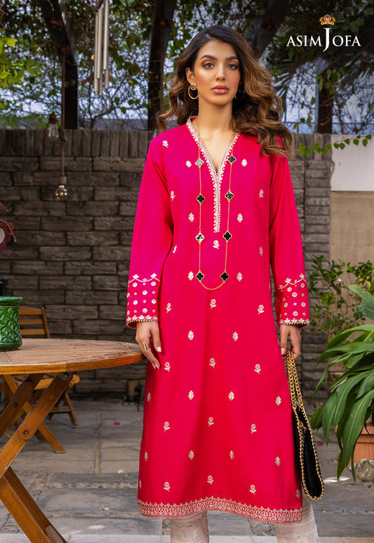AJPE-06 (1-PC) | Asim Jofa Pret Essentials Eid Edit II Collection | Embroidered Stitched RTW Suits