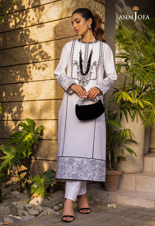 AJPE-03 (1-PC) | Asim Jofa Pret Essentials Eid Edit II Collection | Embroidered Stitched RTW Suits