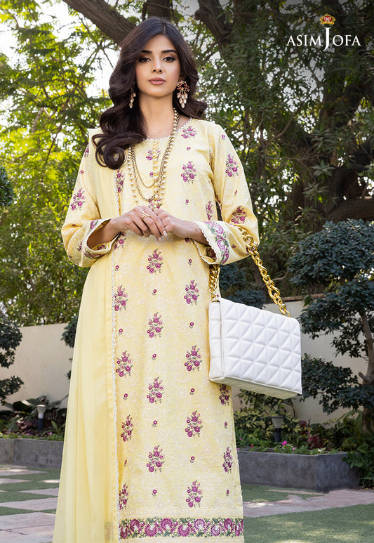 AJPE-10 (3-PC) | Asim Jofa Pret Essentials Eid Edit II Collection | Embroidered Stitched RTW Suits