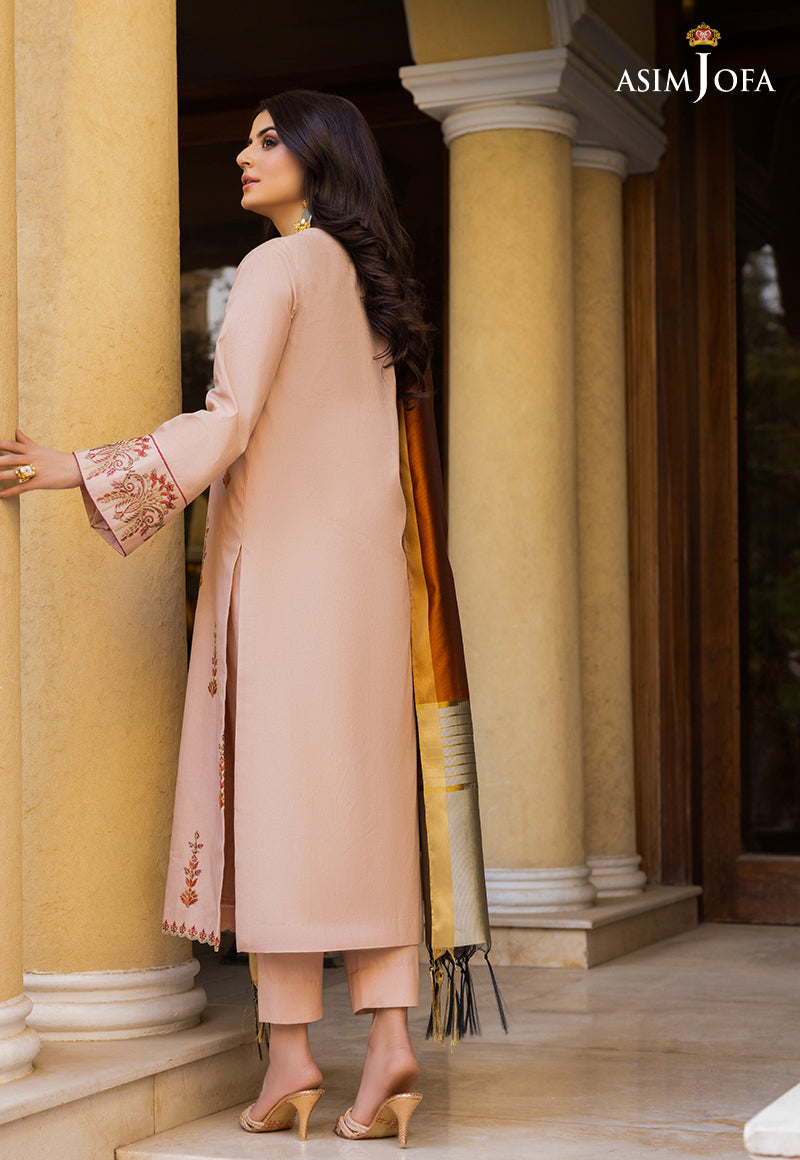 AJPE-36 (2-PC) | Asim Jofa Pret Essentials Eid Edit II Collection | Embroidered Stitched RTW Suits