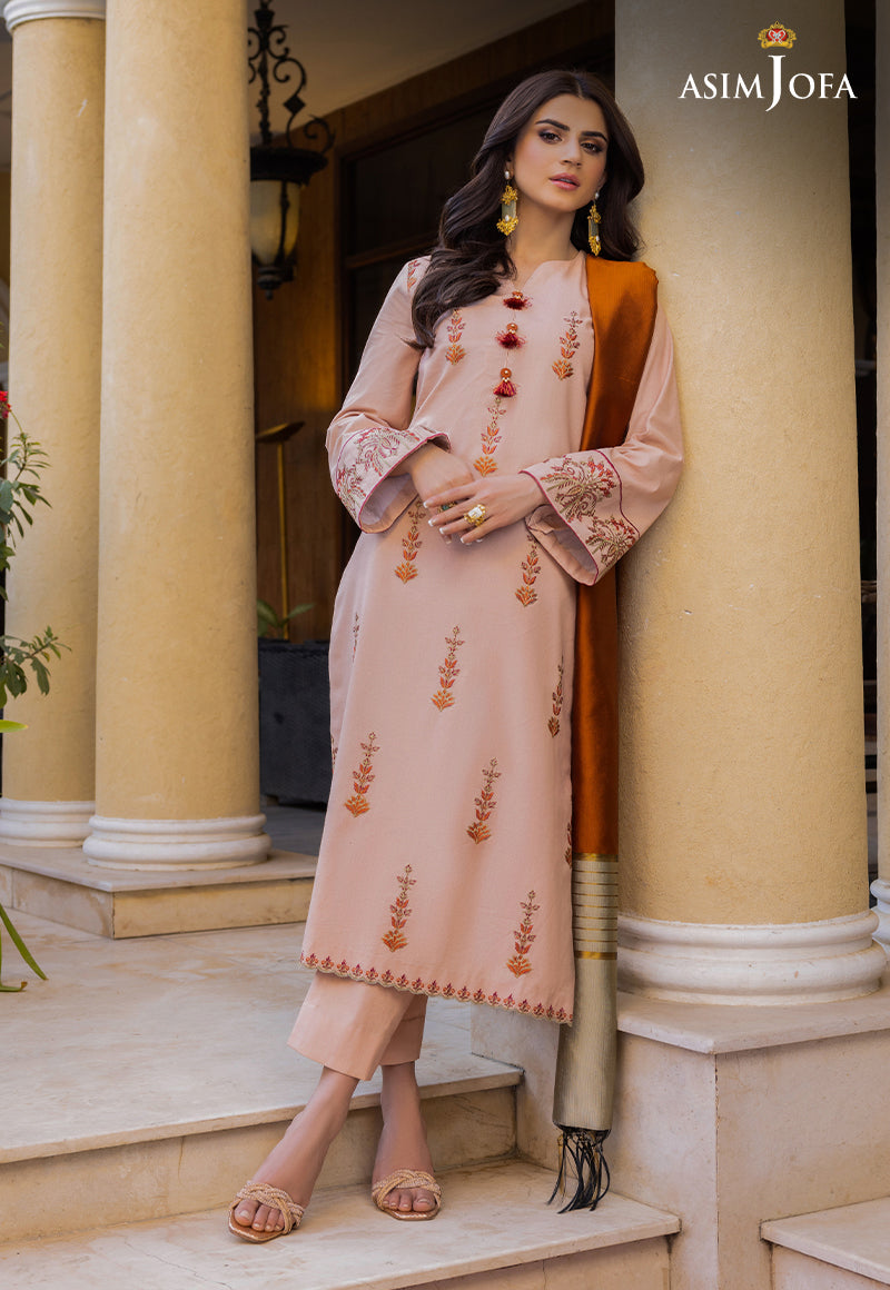 AJPE-36 (2-PC) | Asim Jofa Pret Essentials Eid Edit II Collection | Embroidered Stitched RTW Suits