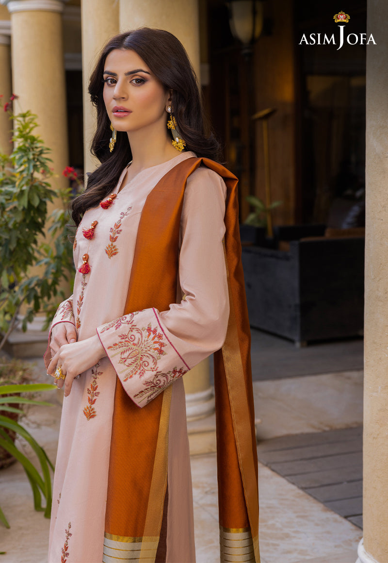 AJPE-36 (2-PC) | Asim Jofa Pret Essentials Eid Edit II Collection | Embroidered Stitched RTW Suits
