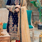 VIVARIA VL121-01 |  Anaya by Kiran Chaudhry Velour De Fete '21 | Unstitched Embroidered Velvet Suits