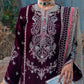 ZELDA VL121-04 |  Anaya by Kiran Chaudhry Velour De Fete '21 | Unstitched Embroidered Velvet Suits