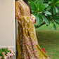 IQBAL BANO | MNR Zarlish Festive Unstitched Collection 2022 | Unstitched Embroidered Organza Suit