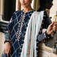LEILA (ZW21-08) |  Zaha Hamrahi Winter Collection 2021 | Unstitched Embroidered Khaddar Suits