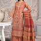 Naranj Alizeh Fashion Vasl-e-Meeras Festive Edition 2022 | Unstitched Embroidered Organza Suits