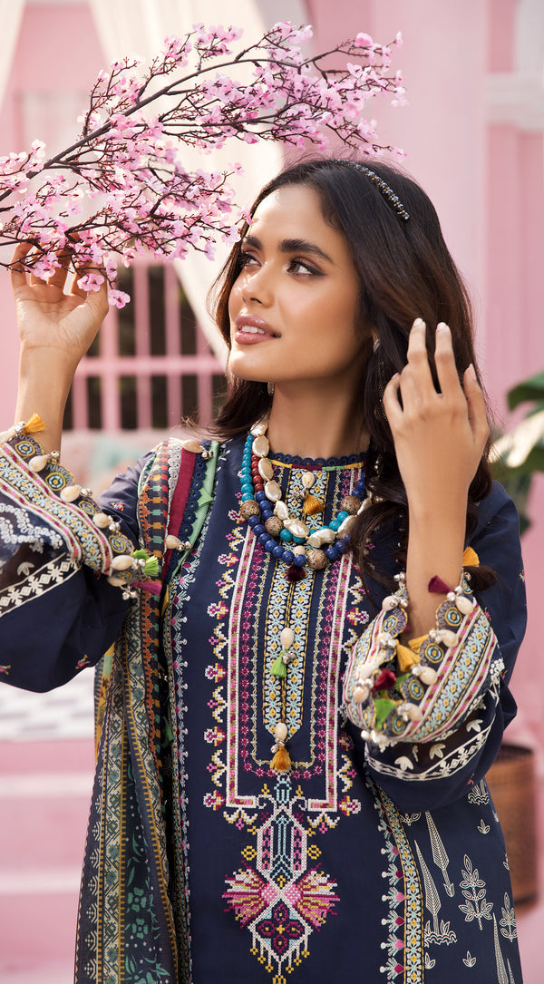MINAHYL | Anaya VIVA by Kiran Chaudhry Embroidered Lawn '22 | Unstitched Embroidered Lawn Suits