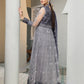 Aks | Alizeh Fashion Vasl-e-Meeras Festive Edition 2022 | Unstitched Embroidered Net Suits