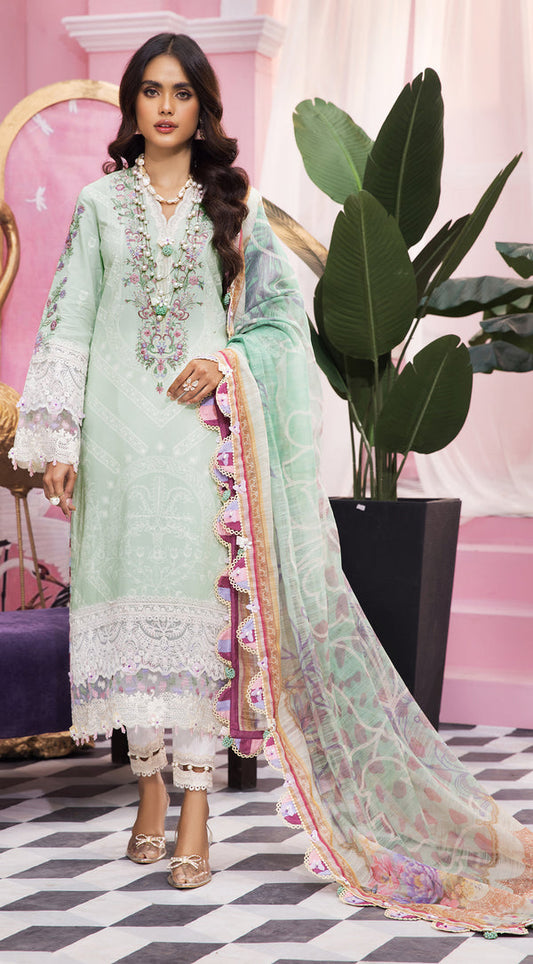 TAMANNA  | Anaya VIVA by Kiran Chaudhry Embroidered Lawn '22 | Unstitched Embroidered Lawn Suits