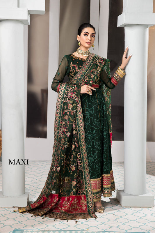 Naulakha Alizeh Fashion Vasl-e-Meeras Festive Edition 2022 | Unstitched Embroidered Chiffon Suits
