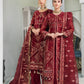 Naukhaiz Alizeh Fashion Vasl-e-Meeras Festive Edition 2022 | Unstitched Embroidered Chiffon Suits