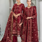 Naukhaiz Alizeh Fashion Vasl-e-Meeras Festive Edition 2022 | Unstitched Embroidered Chiffon Suits