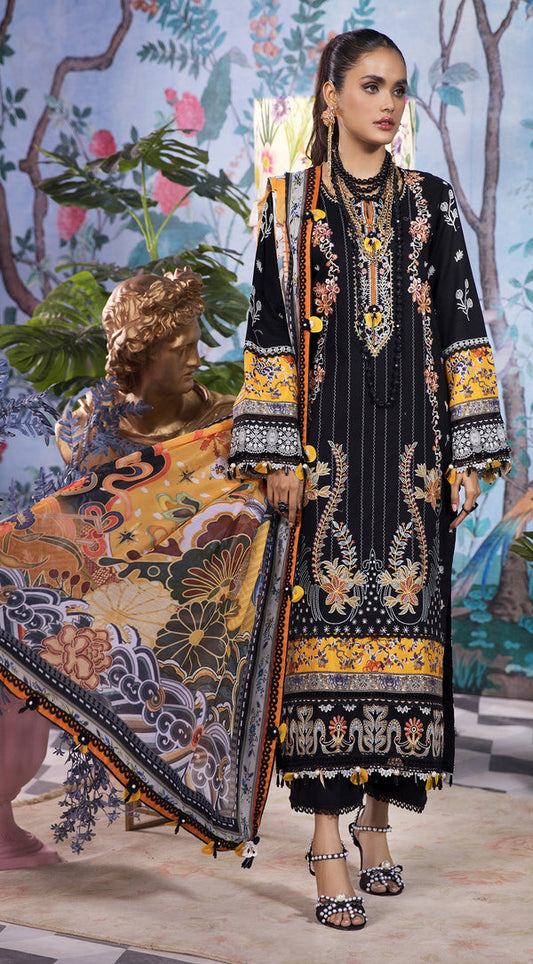 EMILY  | Anaya VIVA by Kiran Chaudhry Embroidered Lawn '22 | Unstitched Embroidered Lawn Suits