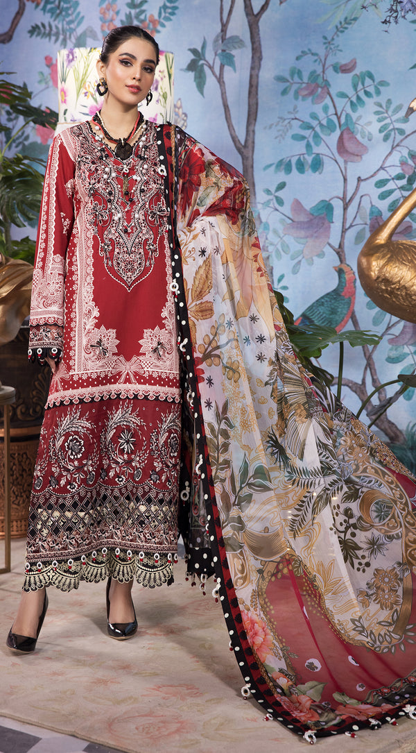 RAYNA  | Anaya VIVA by Kiran Chaudhry Embroidered Lawn '22 | Unstitched Embroidered Lawn Suits