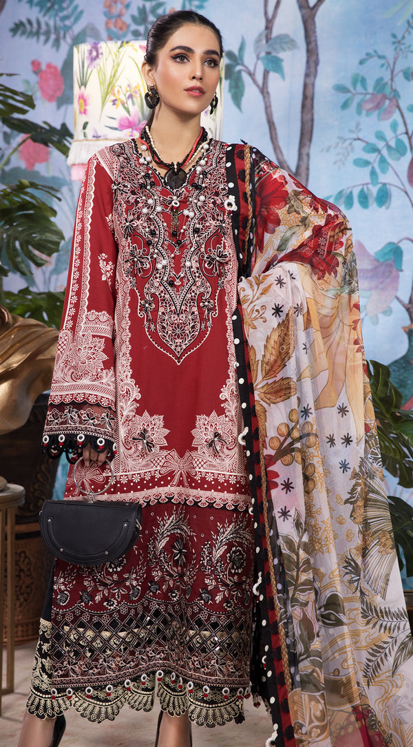 RAYNA  | Anaya VIVA by Kiran Chaudhry Embroidered Lawn '22 | Unstitched Embroidered Lawn Suits
