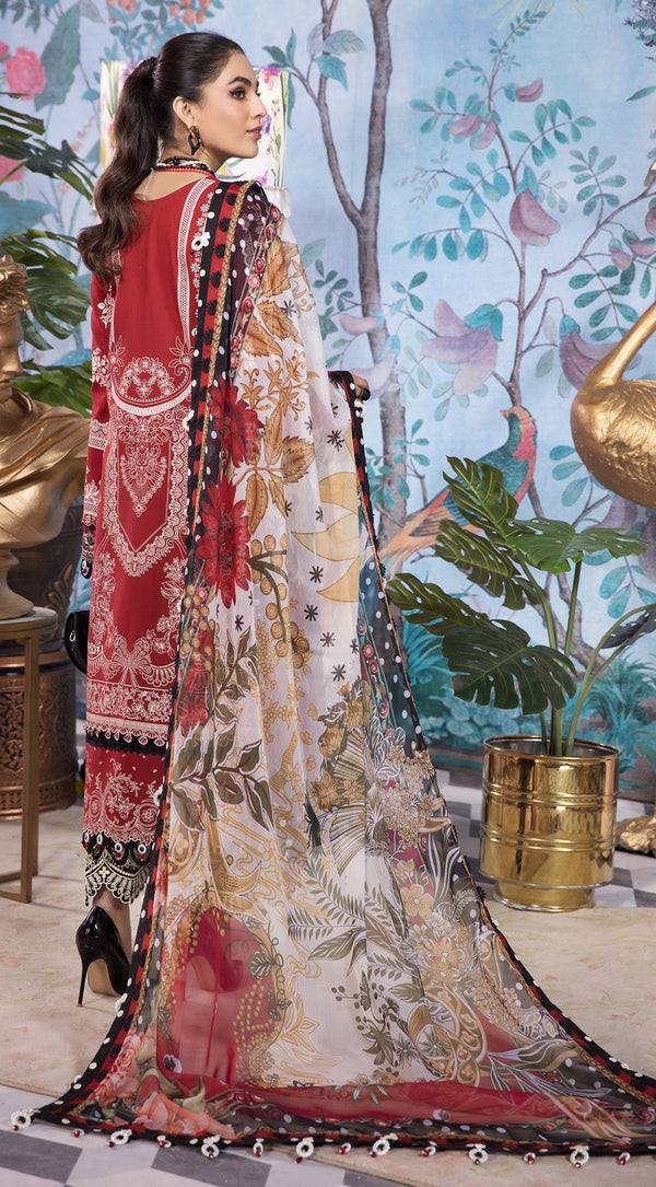 RAYNA  | Anaya VIVA by Kiran Chaudhry Embroidered Lawn '22 | Unstitched Embroidered Lawn Suits