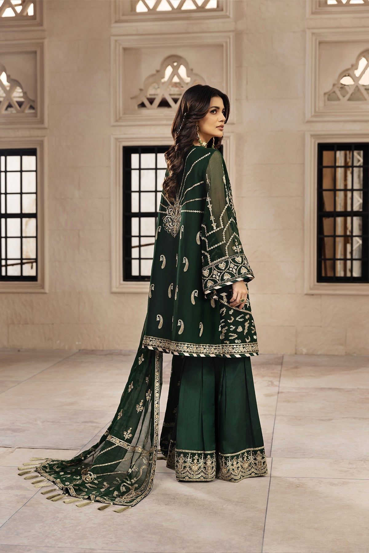 Rusen  | Alizeh Fashion Muhtesem Festive Collection 2022 | Unstitched Embroidered Chiffon Suits