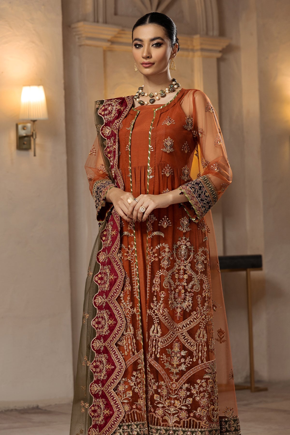 Makbule | Alizeh Fashion Muhtesem Festive Collection 2022 | Unstitched Embroidered Chiffon Suits