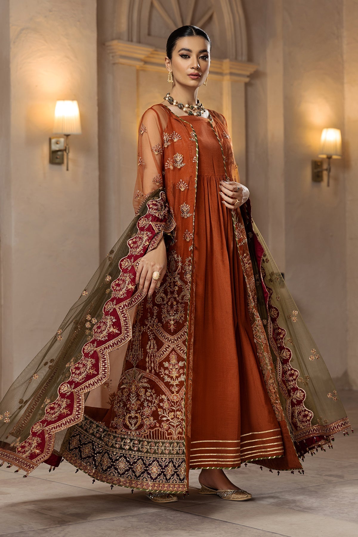 Makbule | Alizeh Fashion Muhtesem Festive Collection 2022 | Unstitched Embroidered Chiffon Suits