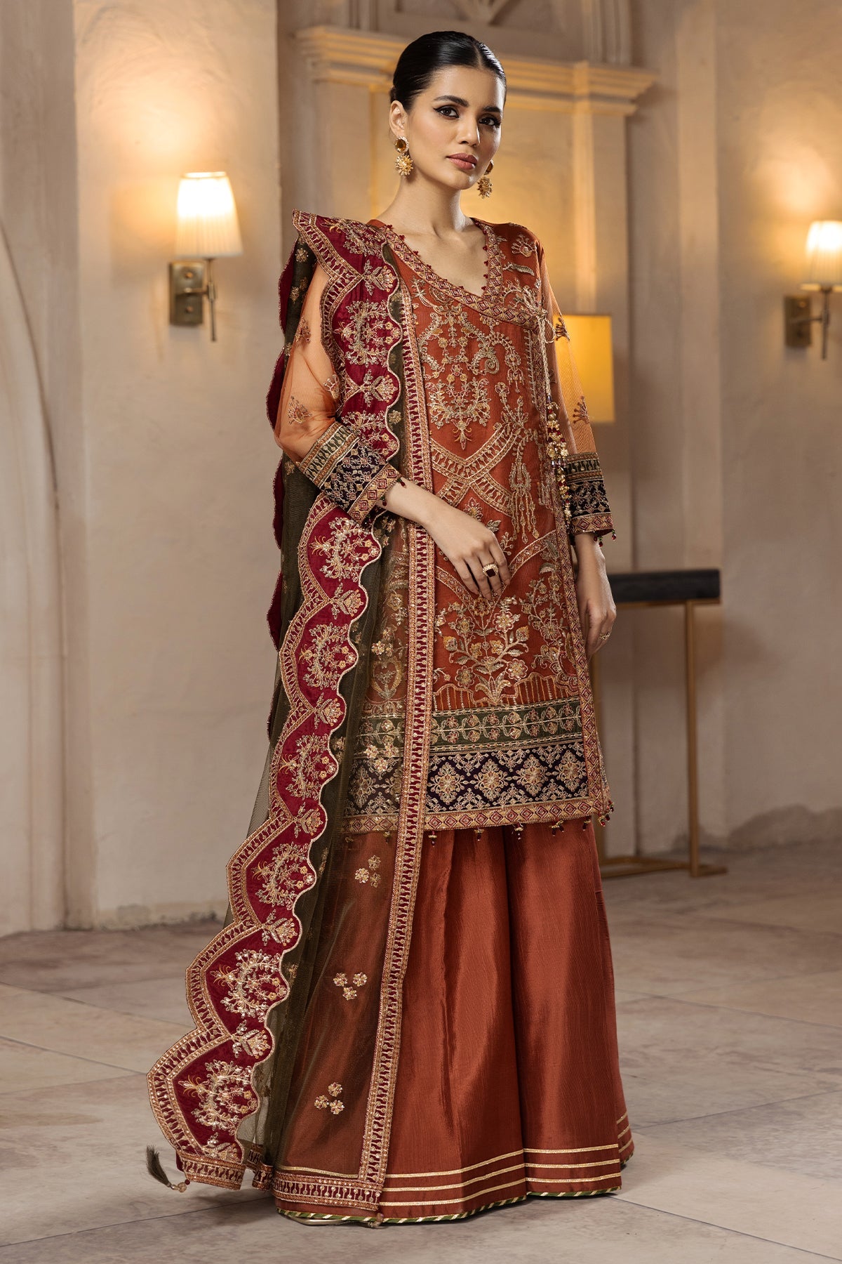 Makbule | Alizeh Fashion Muhtesem Festive Collection 2022 | Unstitched Embroidered Chiffon Suits