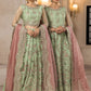 Serin  | Alizeh Fashion Muhtesem Festive Collection 2022 | Unstitched Embroidered Chiffon Suits