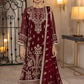 Gulay  | Alizeh Fashion Muhtesem Festive Collection 2022 | Unstitched Embroidered Chiffon Suits