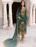 BL 301| Emaan Adeel Belle Robe Vol 3 | Unstitched Embroidered Luxury Chiffon Suits