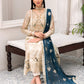 BL 305| Emaan Adeel Belle Robe Vol 3 | Unstitched Embroidered Luxury Chiffon Suits
