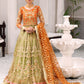 BL 310 | Emaan Adeel Belle Robe Vol 3 | Unstitched Embroidered Luxury Chiffon Suits