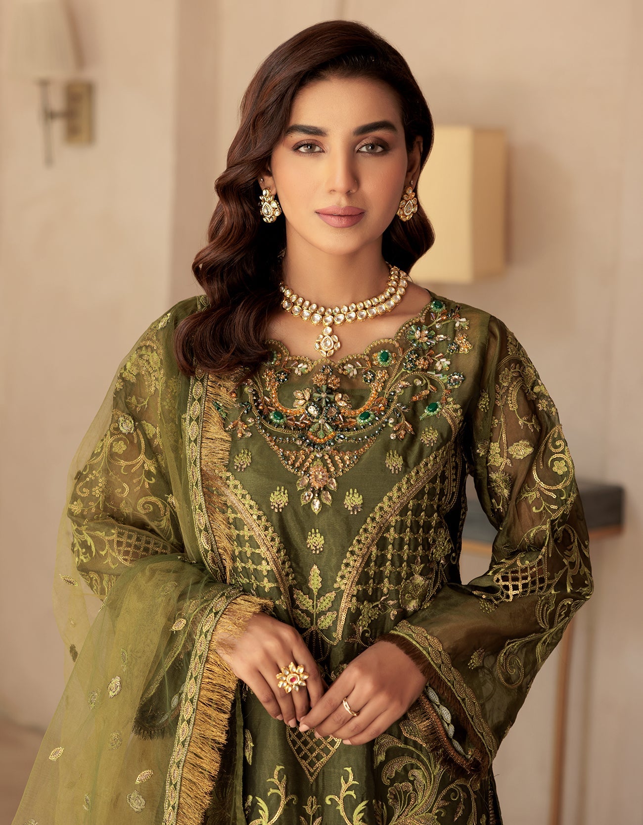 LF 507  | Emaan Adeel Le Festa Premium Collection 2022 Vol-5 |  Unstitched Embroidered Organza Suit