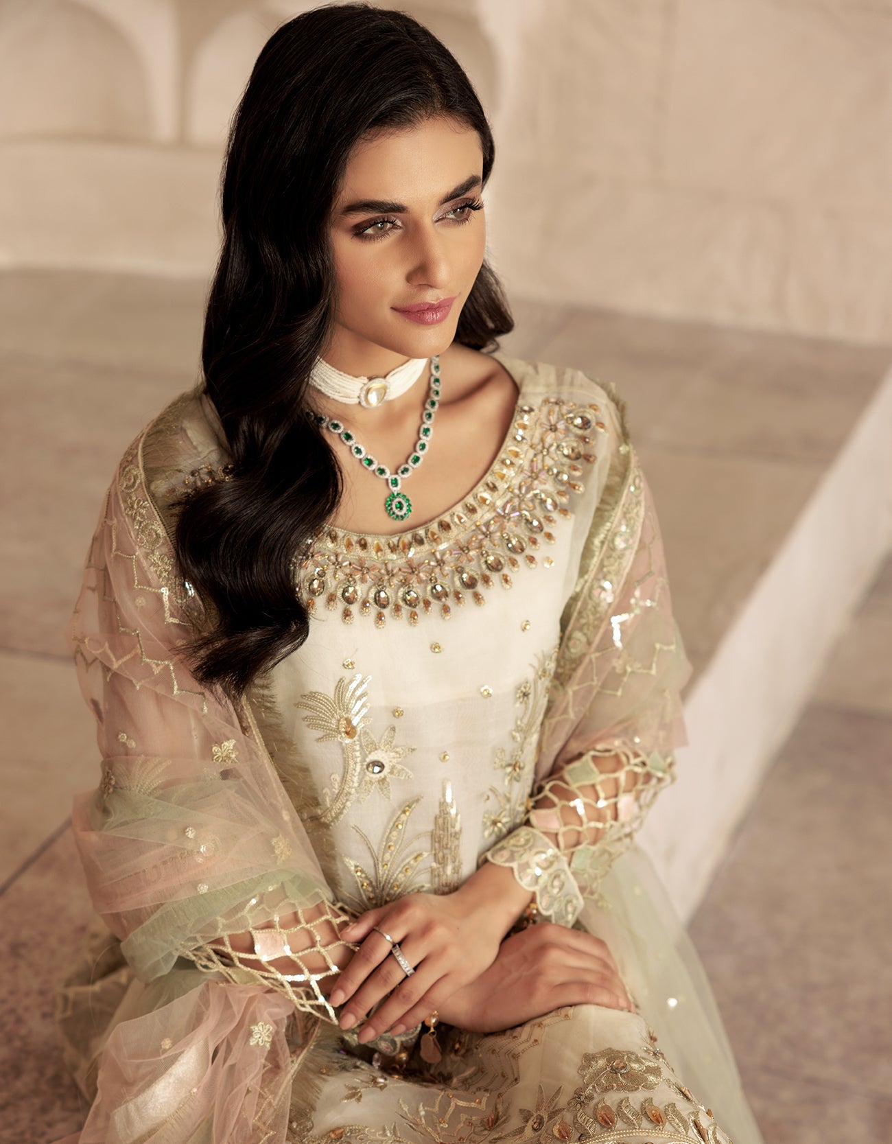 LF 508  | Emaan Adeel Le Festa Premium Collection 2022 Vol-5 |  Unstitched Embroidered Organza Suit