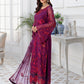 LF 401 | Emaan Adeel Le Festa Premium Formals Vol 4 |  Unstitched Embroidered Chiffon Suits