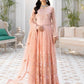 LF - 402 | Emaan Adeel Le Festa Premium Formals Vol 4 |  Unstitched Embroidered Chiffon Suits